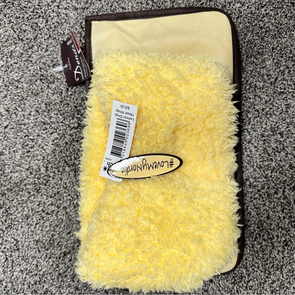 Nordic Beach Head Wrap NWT Lemon Drop Yellow One Size - Picture 2 of 5